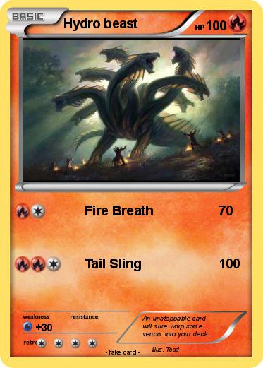 Pokemon Hydro beast