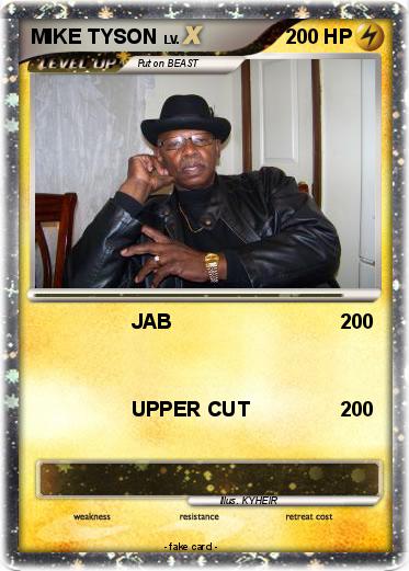 Pokemon MIKE TYSON