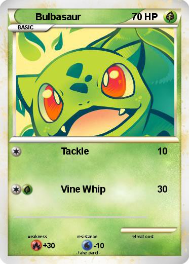 Pokemon Bulbasaur