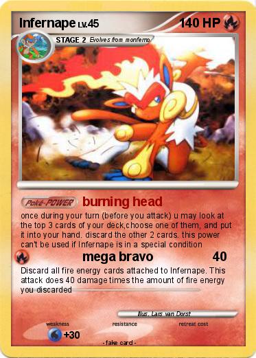 Pokemon Infernape