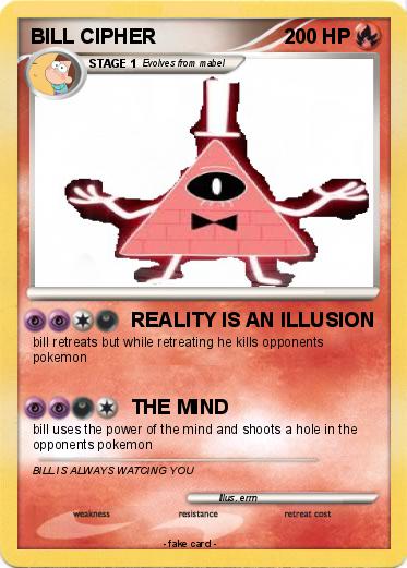 Pokemon BILL CIPHER