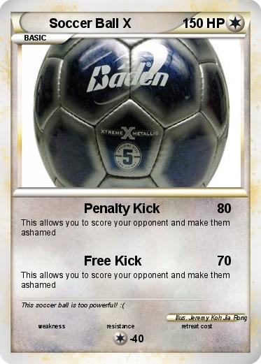 Pokemon Soccer Ball X