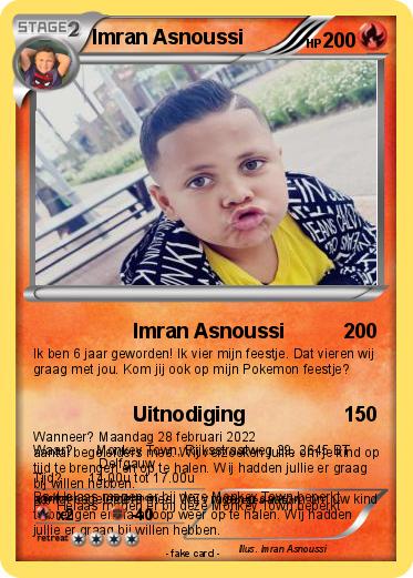 Pokemon Imran Asnoussi
