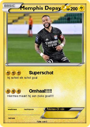 Pokemon Memphis Depay