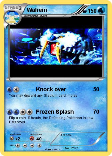 Pokemon Walrein