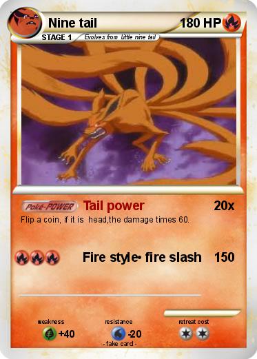Pokemon Nine tail