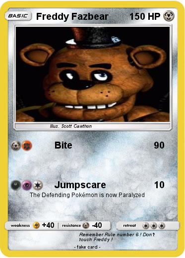 Pokemon Freddy Fazbear