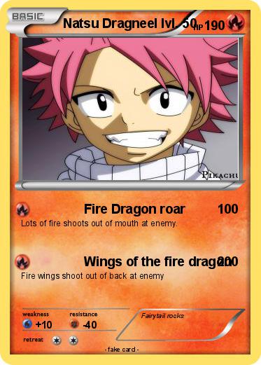 Pokemon Natsu Dragneel lvl. 50