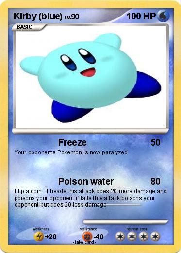 Pokemon Kirby (blue)