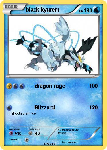 Pokemon black kyurem