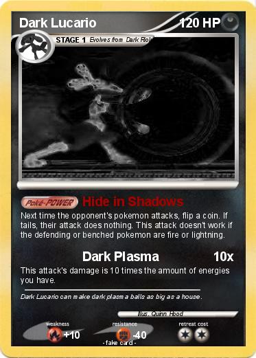 Pokemon Dark Lucario