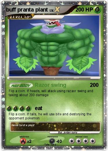 Pokemon buff pranta plant
