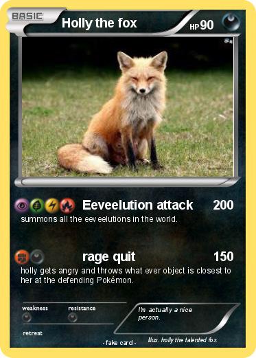 Pokemon Holly the fox
