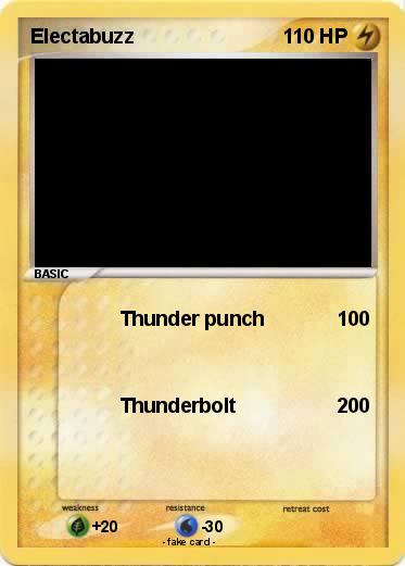 Pokemon Electabuzz