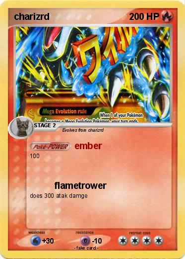 Pokemon charizrd