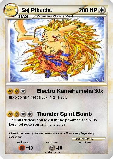 Pokemon Ssj Pikachu