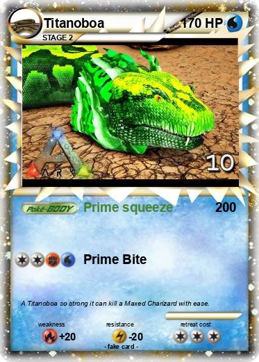 Pokemon Titanoboa