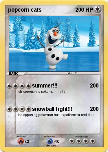 Pokemon popcorn cats