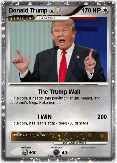 Pokemon Donald Trump