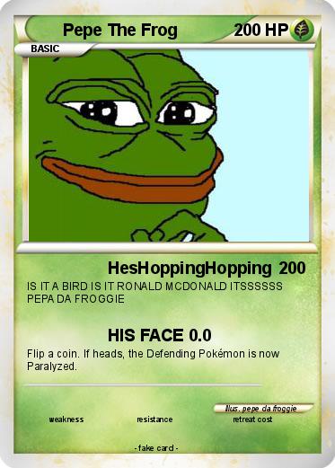 Pokemon Pepe The Frog