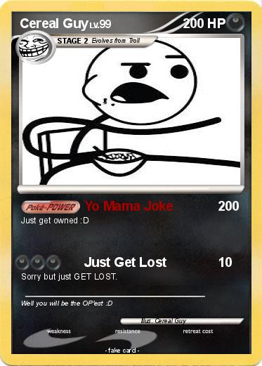 Pokemon Cereal Guy