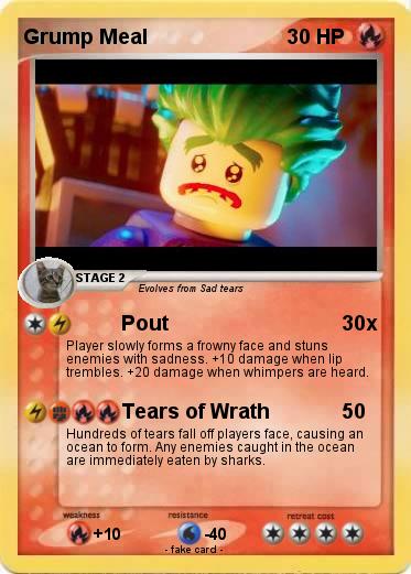 Pokemon Grump Meal