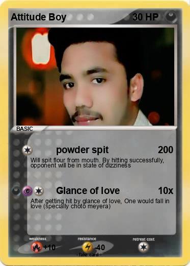 Pokemon Attitude Boy