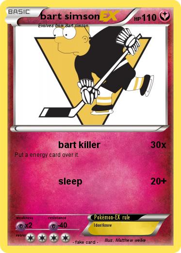 Pokemon bart simson