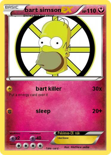 Pokemon bart simson