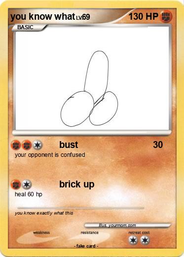 Pokemon you know what