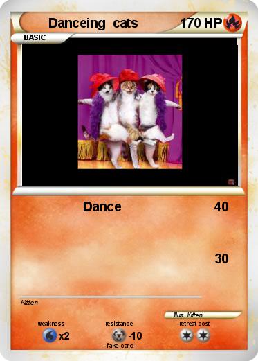 Pokemon Danceing  cats