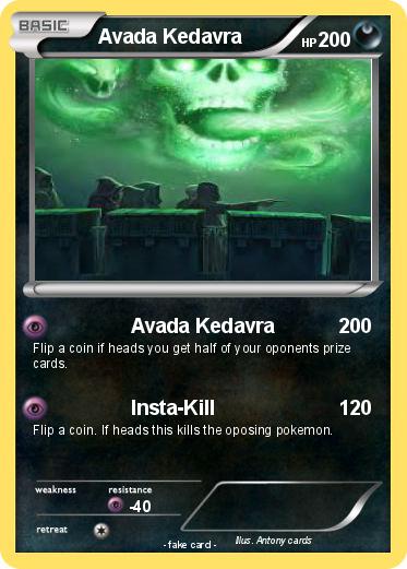 Pokemon Avada Kedavra