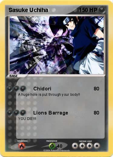 Pokemon Sasuke Uchiha