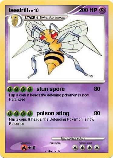 Pokemon beedrill