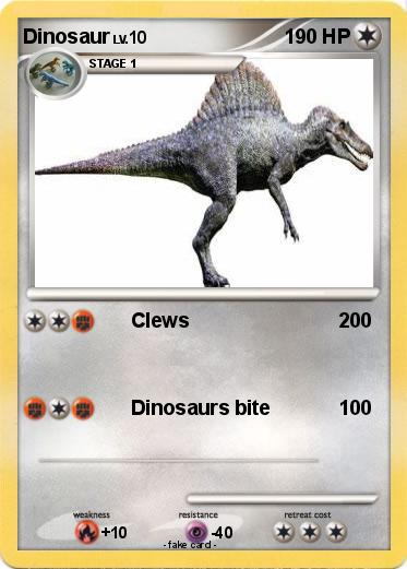 Pokemon Dinosaur