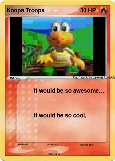 Pokemon Koopa Troopa