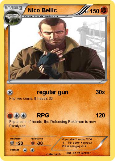 Pokemon Nico Bellic