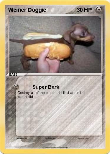 Pokemon Weiner Doggie