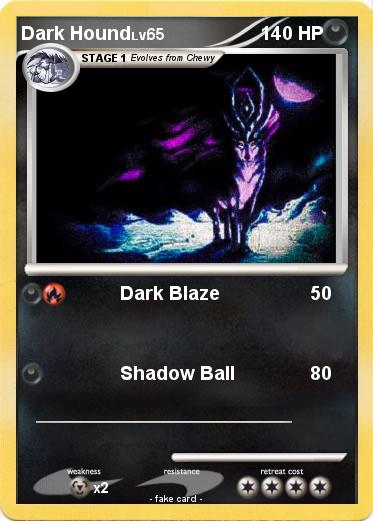 Pokemon Dark Hound
