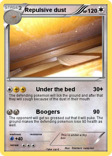 Pokemon Repulsive dust