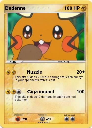 Pokemon Dedenne