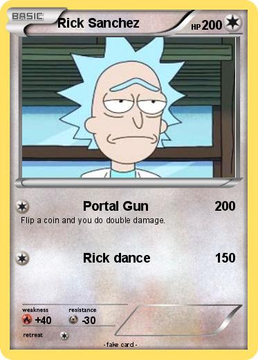 Pokemon Rick Sanchez