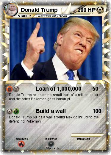 Pokemon Donald Trump