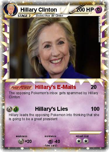 Pokemon Hillary Clinton