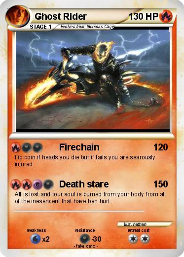 Pokemon Ghost Rider