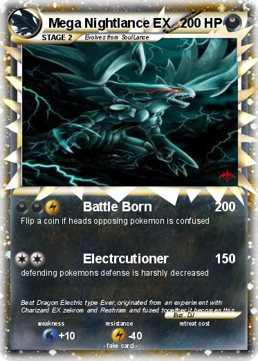 Pokemon Mega Nightlance EX