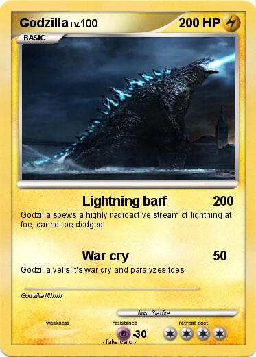 Pokemon Godzilla