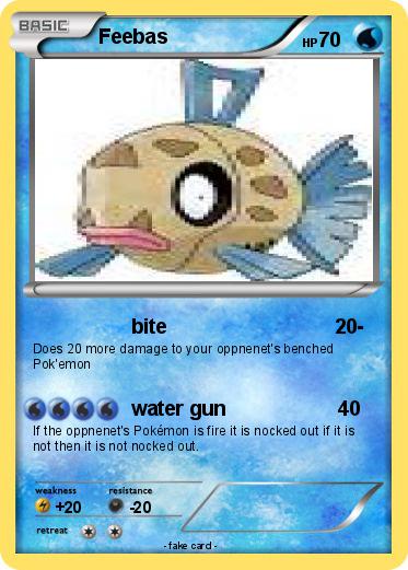 Pokemon Feebas Pokemon Feebas