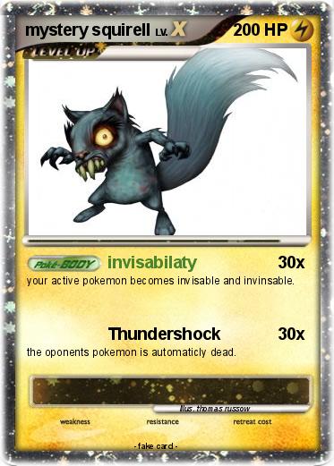 Pokemon mystery squirell
