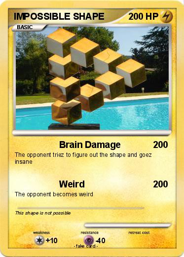 Pokemon IMPOSSIBLE SHAPE